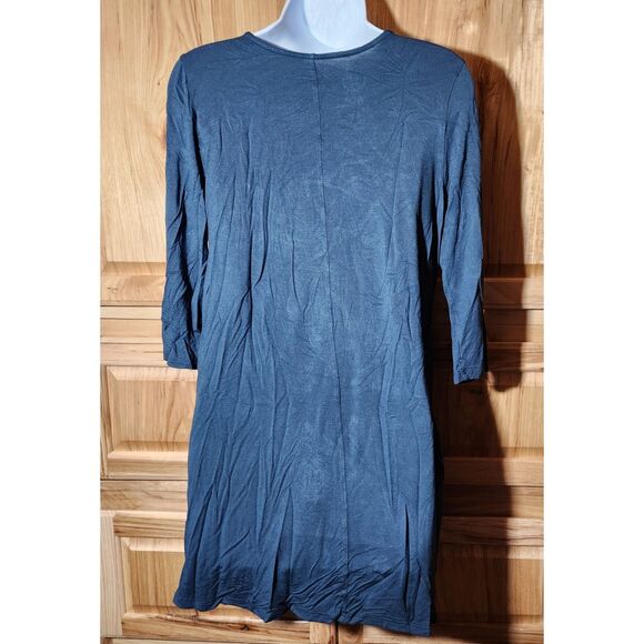 Maurices Blue Tunic Top – Women’s Medium – Crisscross Neckline - Picture 3 of 7